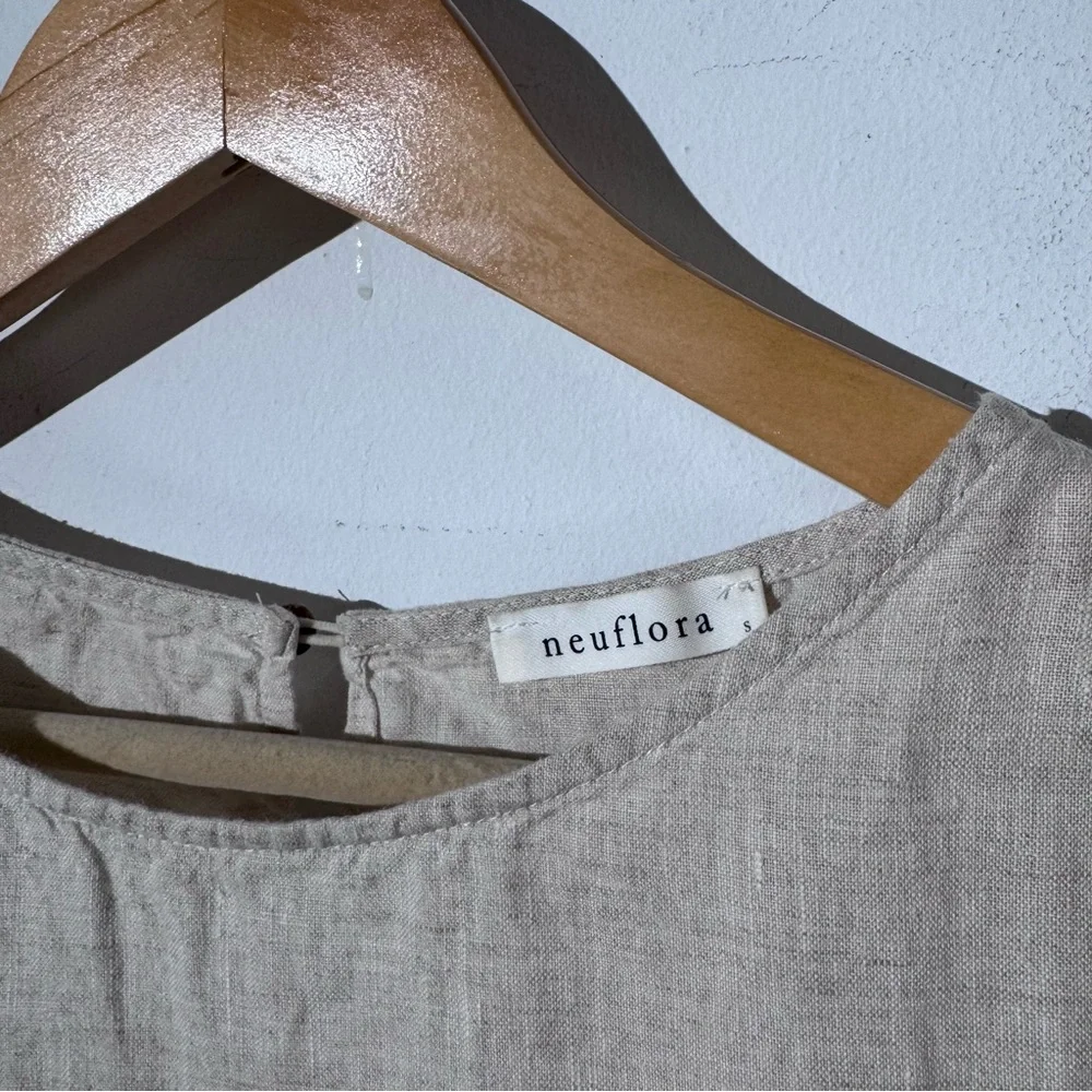 Neuflora Linen Boxy Tank S - Picture 2 of 7